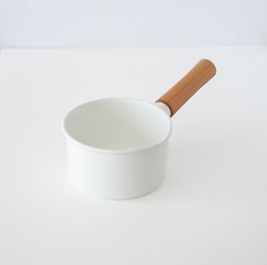 野田琺瑯 / ミルクパン 12cm クルール ホワイト